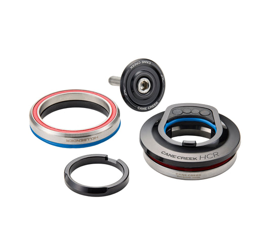 Geïntegreerd conisch balhoofdstel CANE CREEK Hellbender HCR 1"1/8-1.5" IS52/IS52 zwart