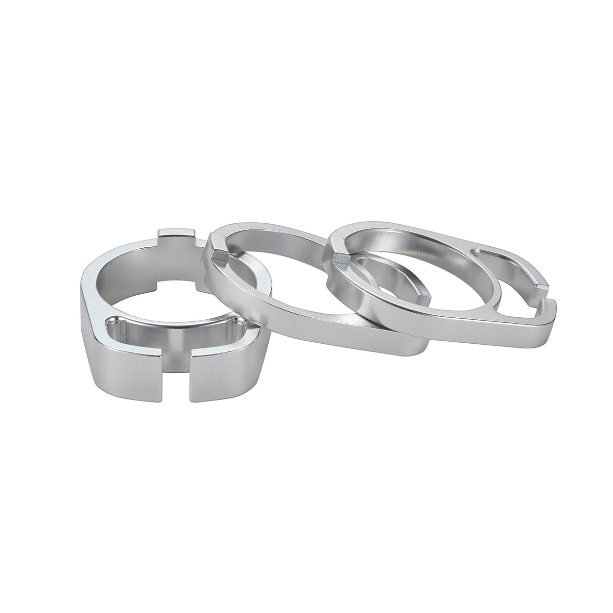 Kit d'Entretoises CANE CREEK Interlock HCR 2x5mm 1x10mm Argent