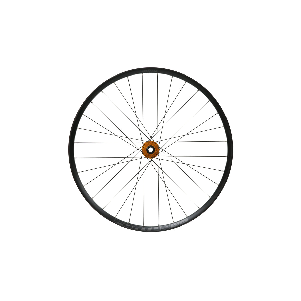 Roue avant HOPE Fortus 26 W 26 pouces, moyeu Pro 5 Orange