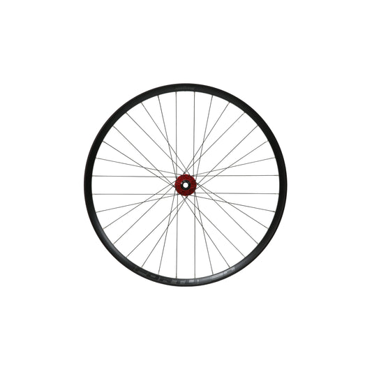 HOPE Fortus 30 W 26-inch voorwiel met rode Pro 5-naaf