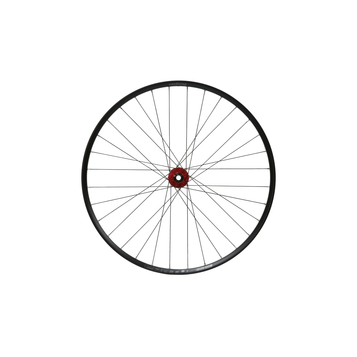 HOPE Fortus 23 W voorwiel, 27.5 inch, rode Pro 5-naaf