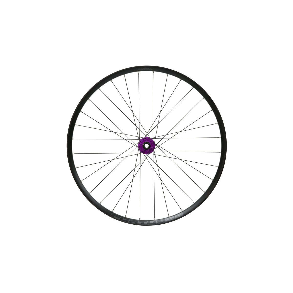 Voorwiel HOPE Fortus 26 W 27.5 inch, paarse Pro 5-naaf