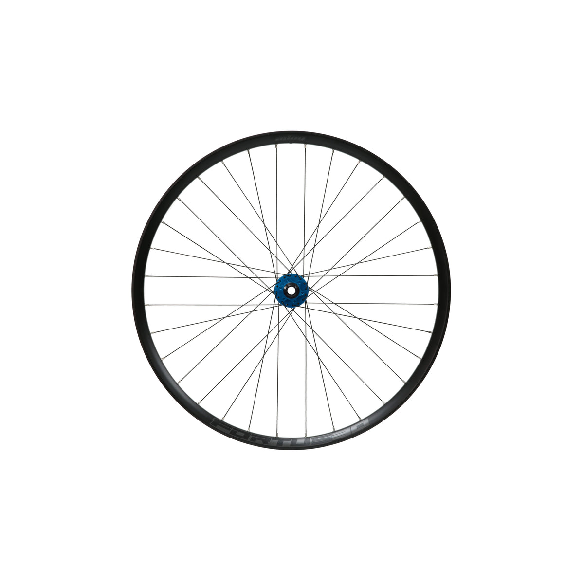 HOPE Fortus 30 W 27,5 inch voorwiel, blauwe Pro 5-naaf