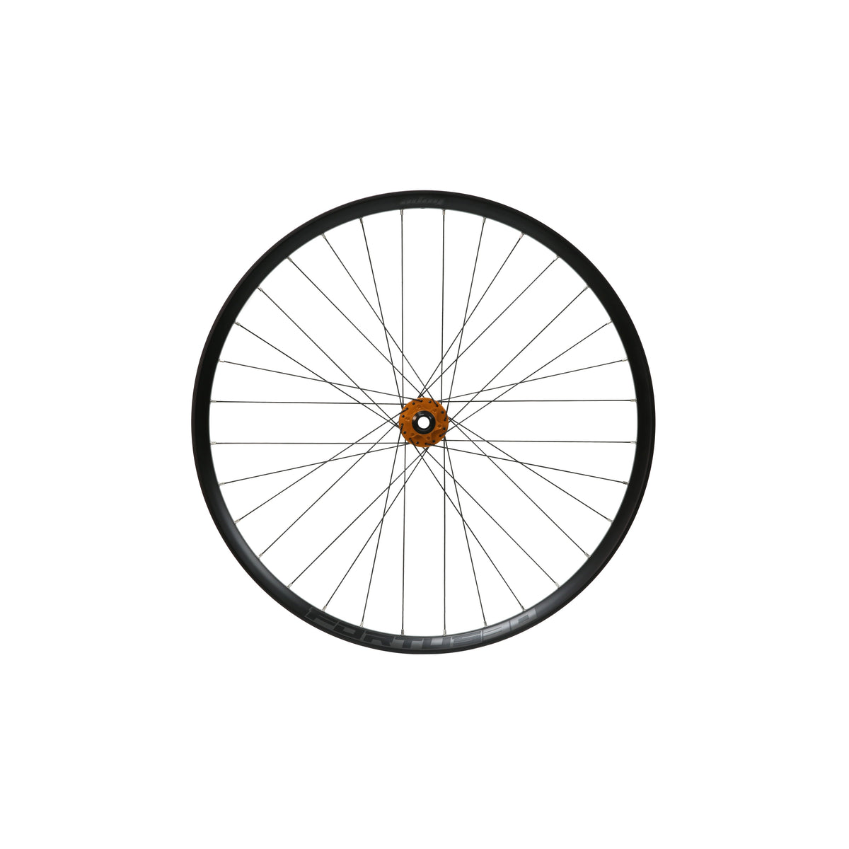 HOPE Fortus 30 W 27,5 inch voorwiel, oranje Pro 5-naaf
