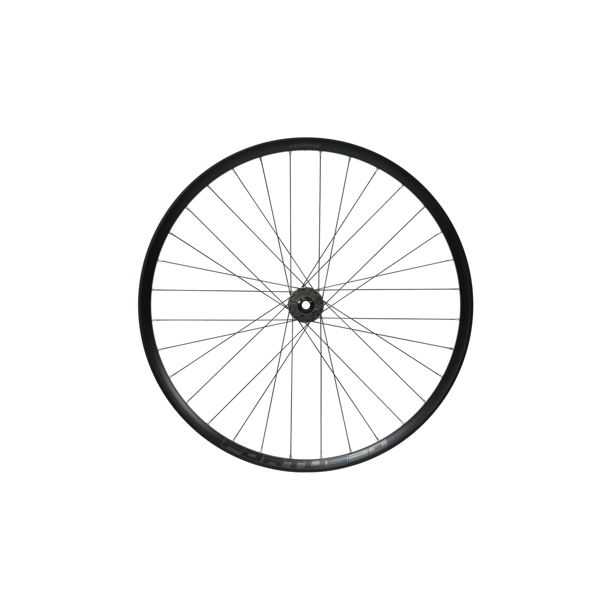 HOPE Fortus 30 W-voorwiel van 27,5 inch, Pro 5-naaf in Smoke