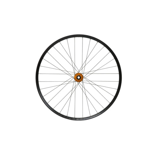 HOPE Fortus 35 W-voorwiel van 27.5 inch met oranje Pro 5-naaf