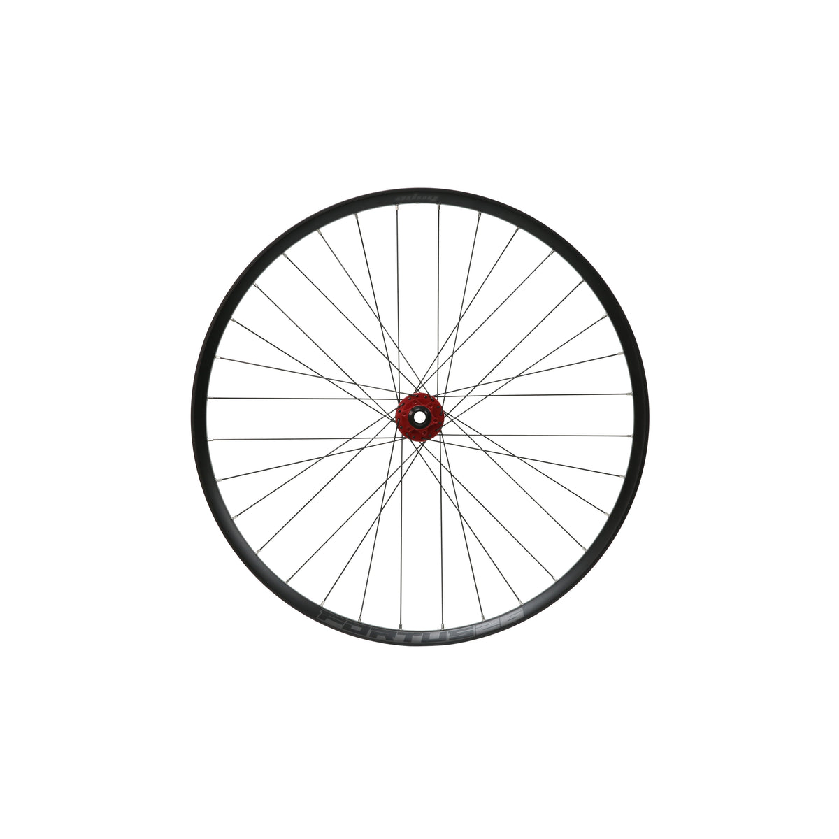 HOPE Fortus 26 W voorwiel van 29 inch, rode Pro 5-naaf