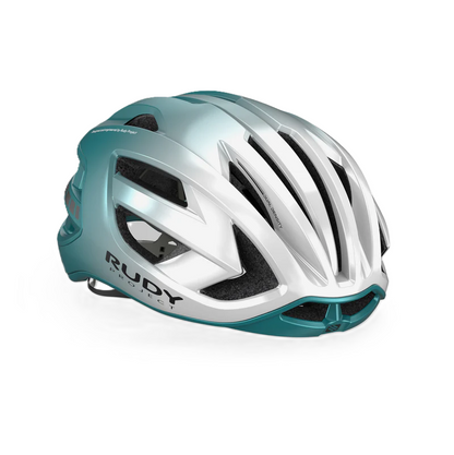 Casque Route RUDY PROJECT EGOS Emerauld/Blanc