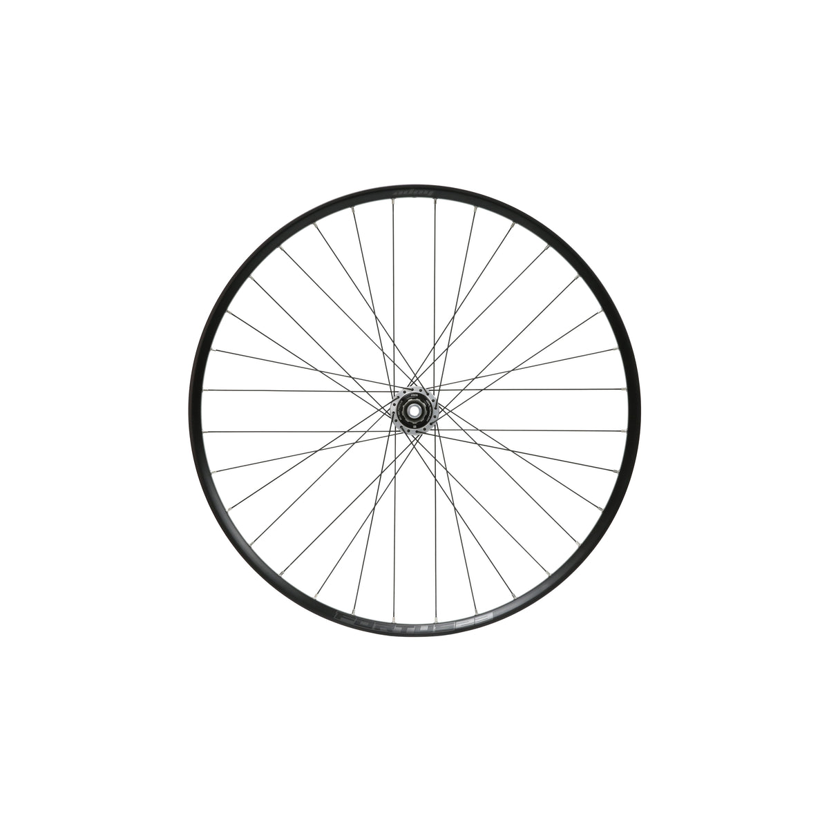 HOPE Fortus 23 W-achterwiel van 27,5 inch met zilverkleurige Pro 5-naaf