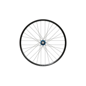 HOPE Fortus 26 W-achterwiel van 27.5 inch met blauwe Pro 5-naaf