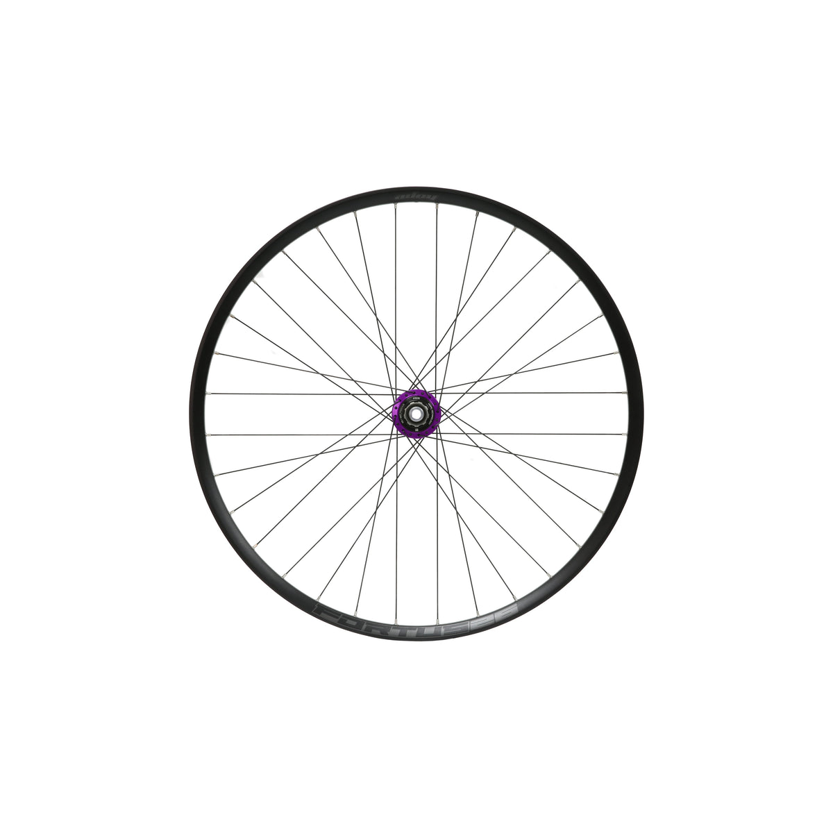 Roue arrière HOPE Fortus 26 W 27.5 pouces, moyeu Pro 5 Violet