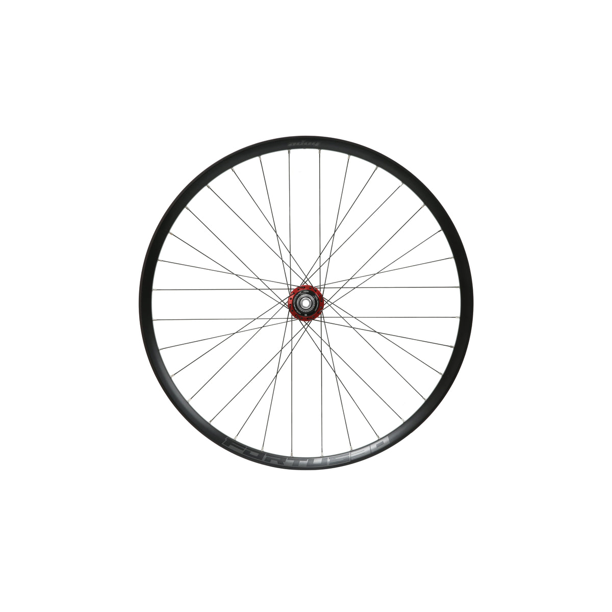 Roue arrière HOPE Fortus 30 W 27.5 pouces, moyeu Pro 5 Rouge