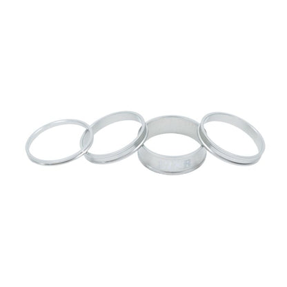 HXR COMPONENTS set stuurpenafstandsringen ongepolijst