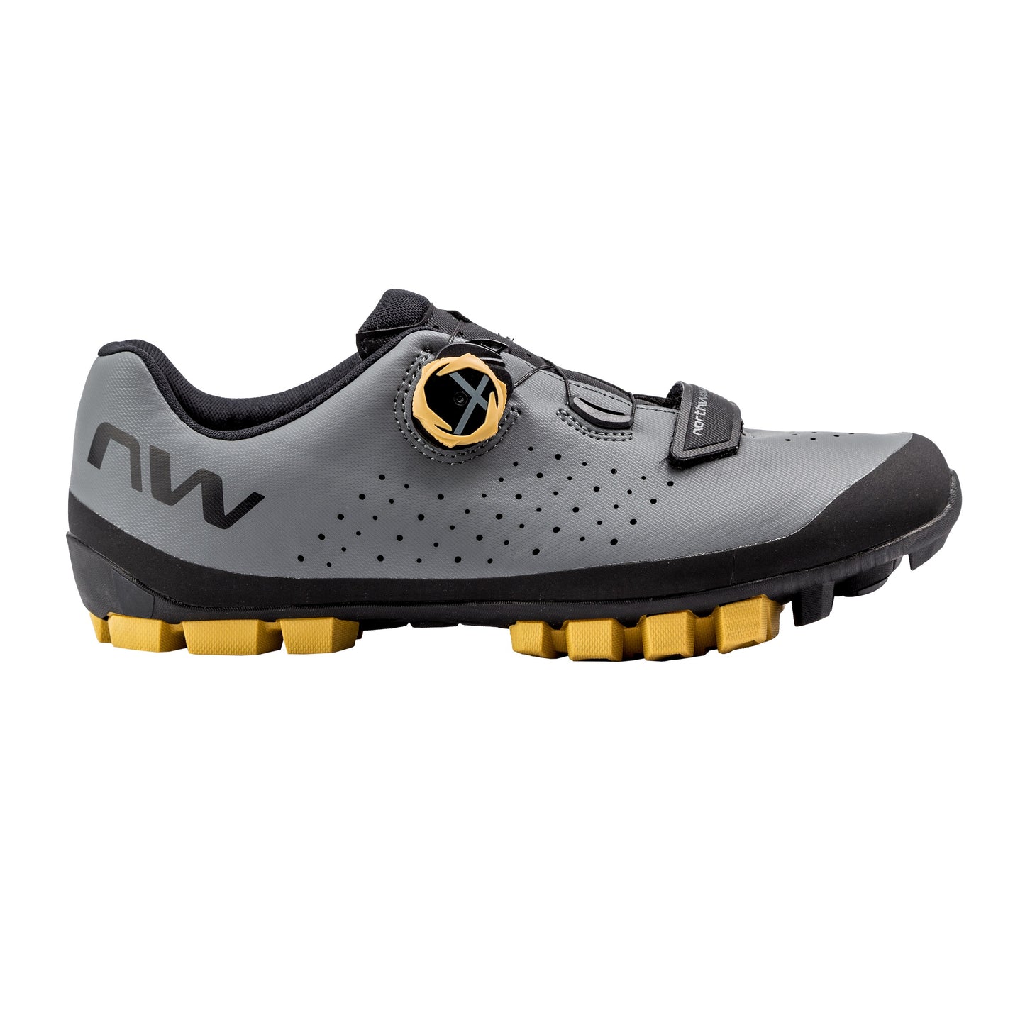 NORTHWAVE HAMMER PLUS MTB Schoenen Grijs/Geel