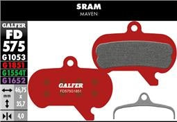 GALFER ADVANCED Sram Maven semi-metalen remblokken