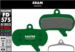 GALFER PRO Sram Maven semi-metalen remblokken