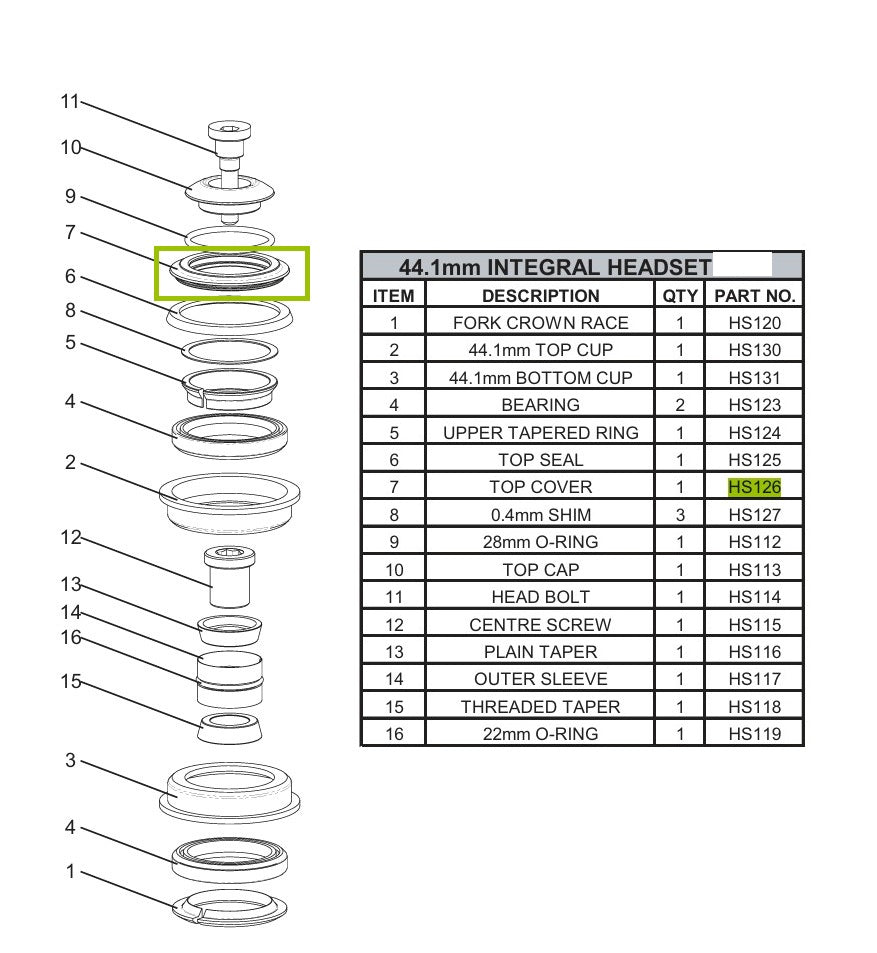Capot Supérieur de Jeux de Direction HOPE EC34/28,6 1"1/8 Violet