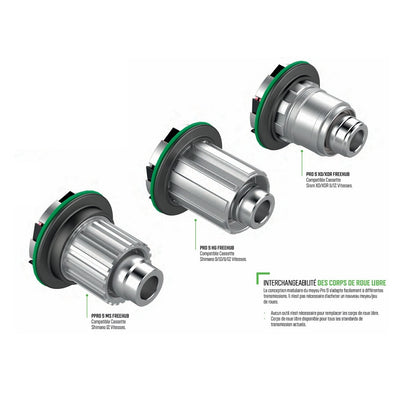 Achterwielnaaf HOPE PRO 5 12x148mm Centerlock Zwart
