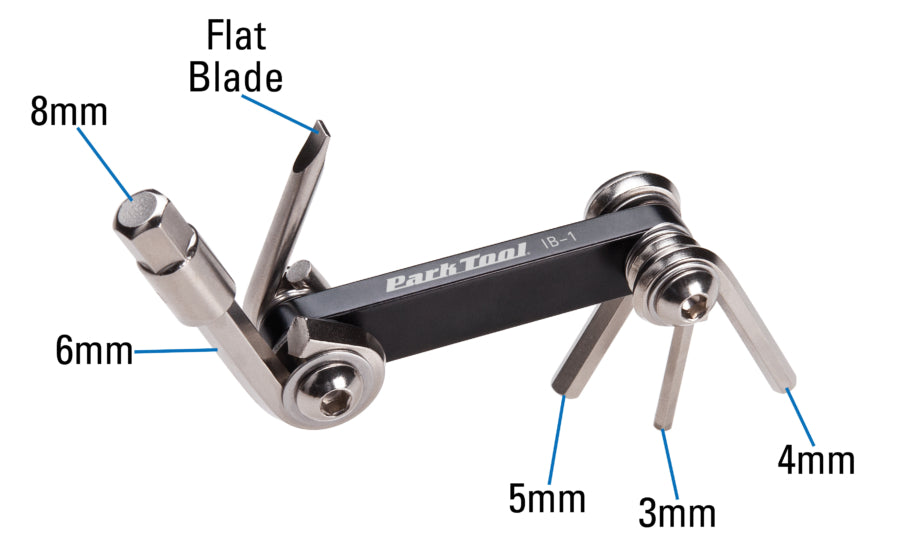 Park Tool IB-1 dimensions et contenu
