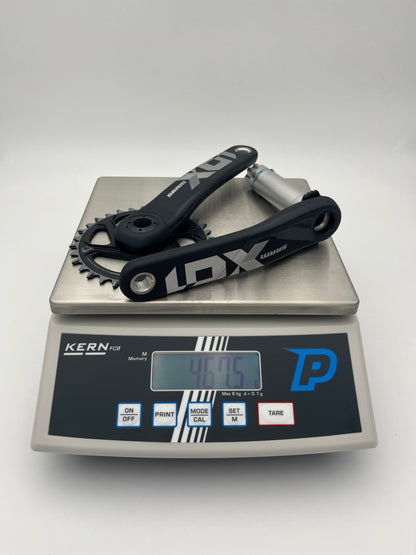 SRAM EAGLE X01 DUB BOOST 12-speed enkelvoudig crankstel 52 mm Lunar Polar