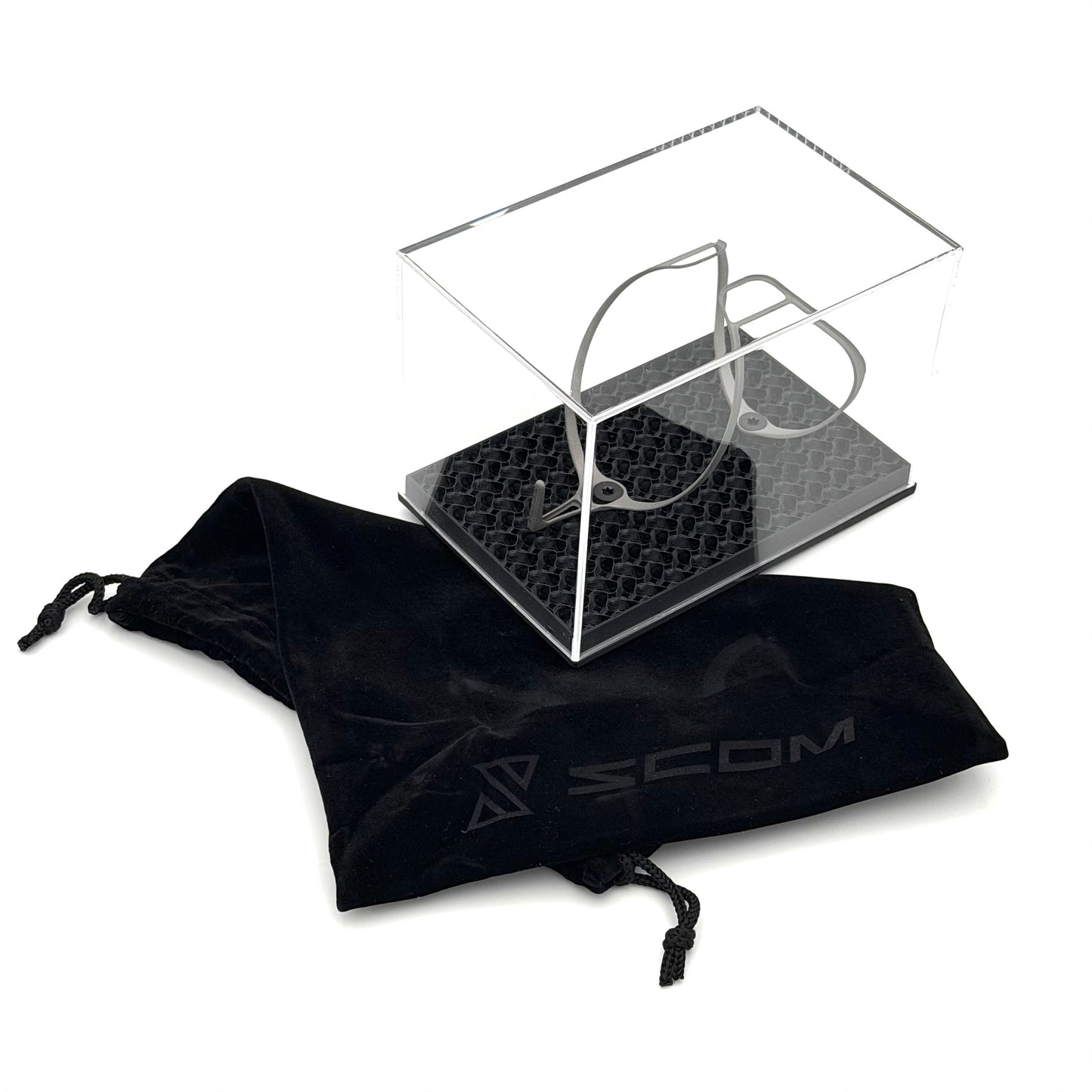 SCOM Titanium 3D-bidonhouder