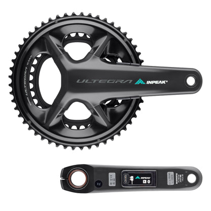 Crankstel met vermogensmeter INPEAK POWERCRANK-E TWIN2 LR Shimano Ultegra R8100