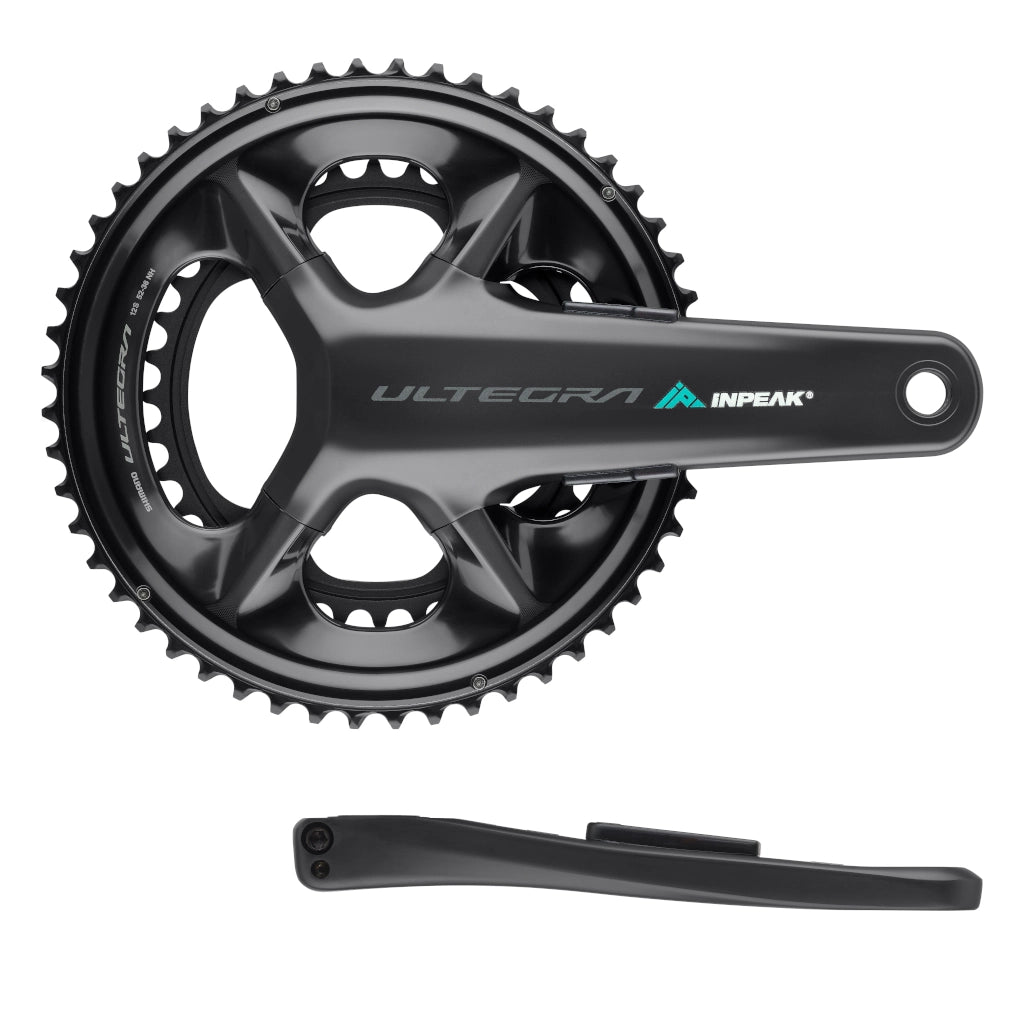 Crankstel met vermogensmeter INPEAK POWERCRANK-E TWIN2 LR Shimano Ultegra R8100