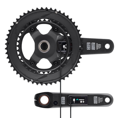 Crankstel met vermogensmeter INPEAK POWERCRANK-E TWIN2 LR Shimano Ultegra R8100