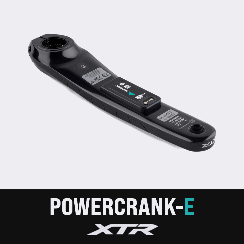 Manivelle Gauche Capteur de Puissance INPEAK POWERCRANK-E Shimano XTR M9200