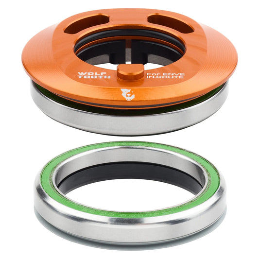 WOLF TOOTH PREMIUM AERO IS52 EN-Route Orange geïntegreerde balhoofdset