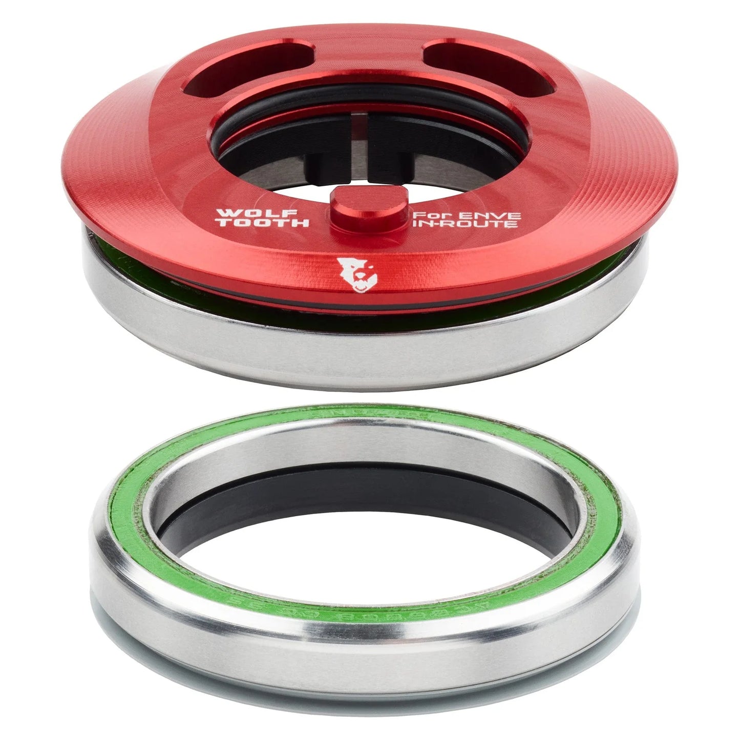 WOLF TOOTH PREMIUM AERO IS52 EN-Route geïntegreerde balhoofdset, rood