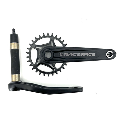 Enkelvoudige trapas RACE FACE RIDE CINCH 83mm Zwart 12 Versnellingen