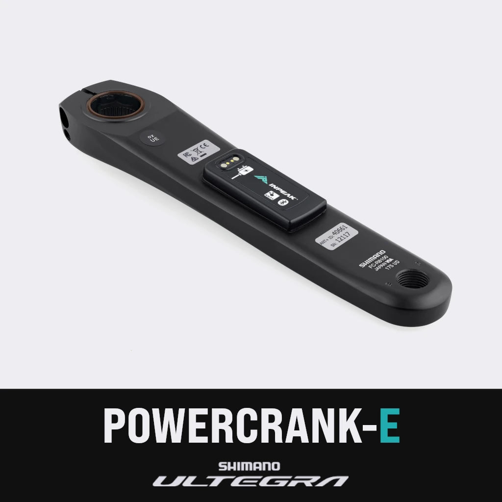 Linkercrank met vermogensmeter INPEAK POWERCRANK-E Shimano Ultegra R8100