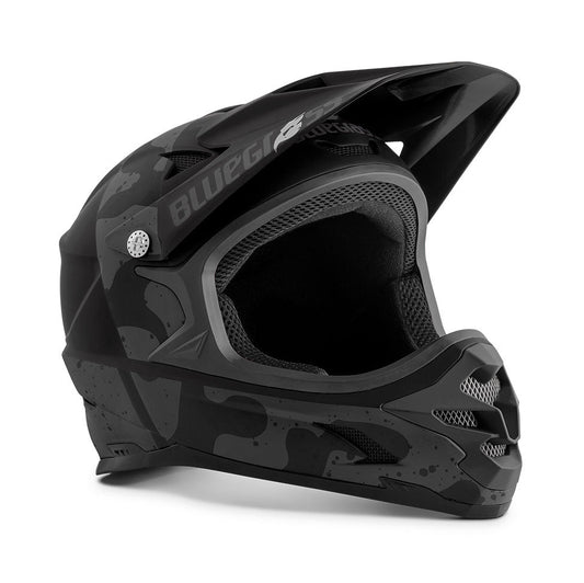 BLUEGRASS INTOX MTB-helm zwart camo