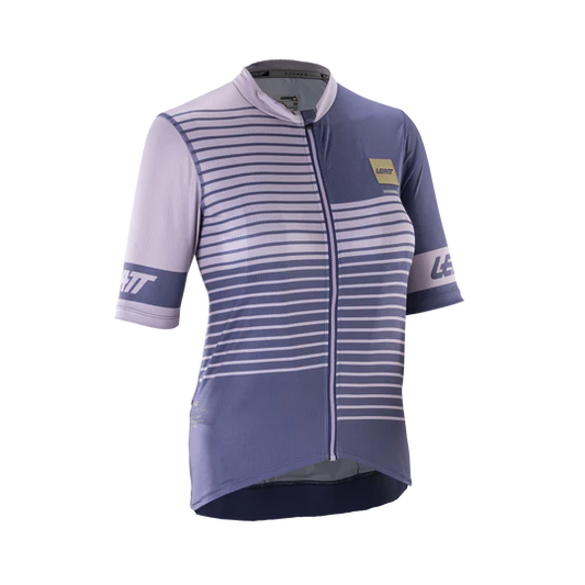 Maillot LEATT MTB ENDURANCE 3.0 Femme Manches Courtes Violet