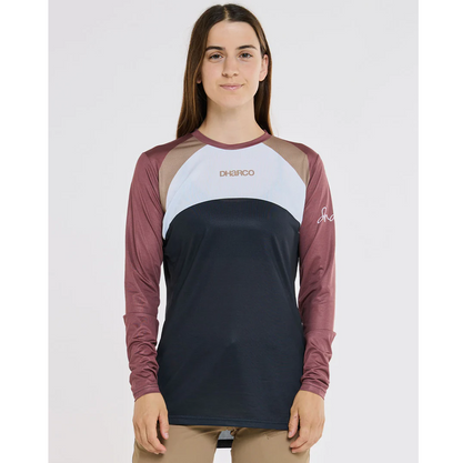 Shirt DHARCO RACE LOTUS Lange Mouwen Dames Zwart/Brons