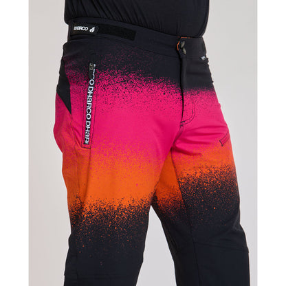 Broek DHARCO GRAVITY BLACK SNAKE Zwart/Oranje