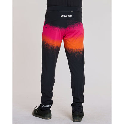 Broek DHARCO GRAVITY BLACK SNAKE Zwart/Oranje