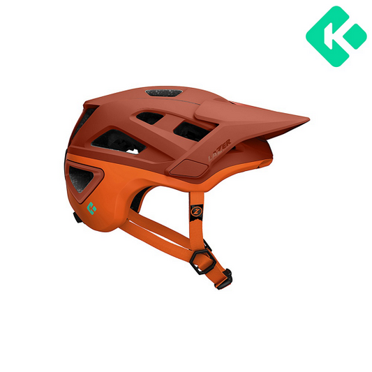 MTB Helm LAZER JACKAL KINETICORE Oranje Roest