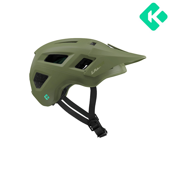 LAZER COYOTTE KINECTICORE MTB Helm Mat Groen