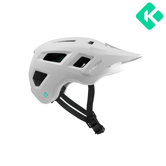 LAZER COYOTTE KINECTICORE MTB Helm Mat Wit