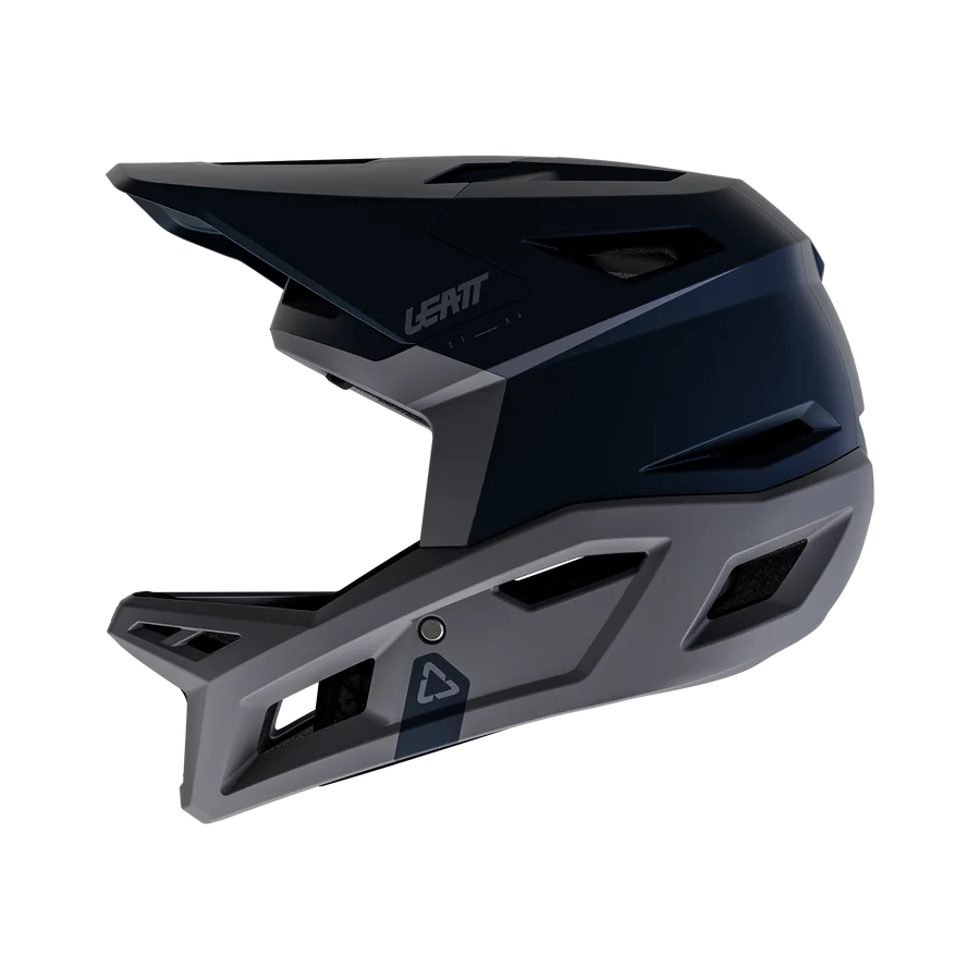 LEATT GRAVITY 4.0 STEALTH MTB Helm Zwart/Grijs