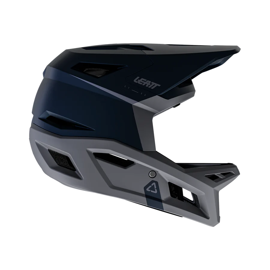 LEATT GRAVITY 4.0 STEALTH MTB Helm Zwart/Grijs