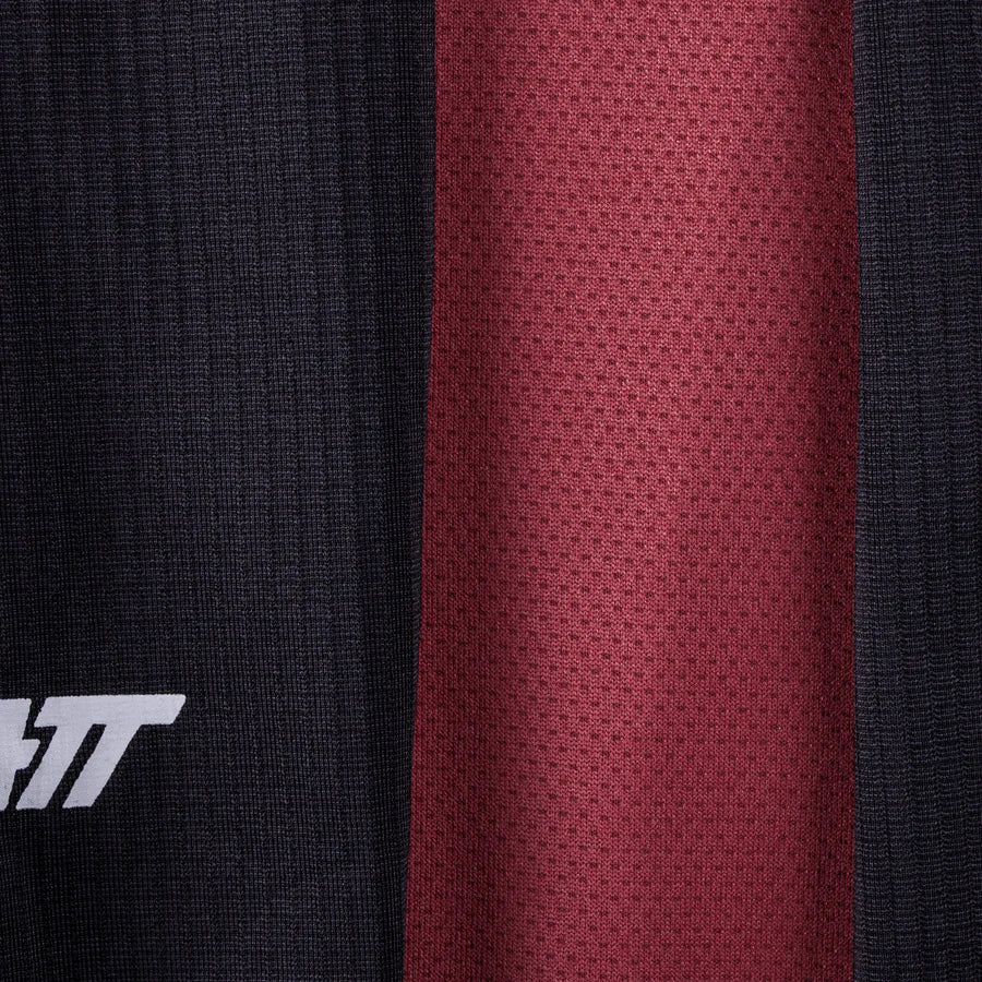 LEATT MTB GRAVITY 1.0 Jersey + Broek Kit Zwart/Rood