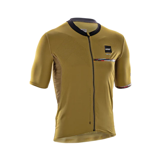 LEATT MTB ENDURANCE 5.0 CARGO Korte Mouw Trui Bruin