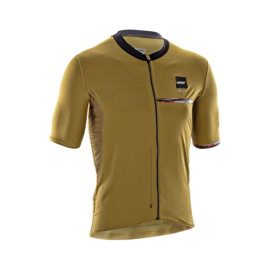 LEATT MTB ENDURANCE 5.0 CARGO Korte Mouw Trui Bruin