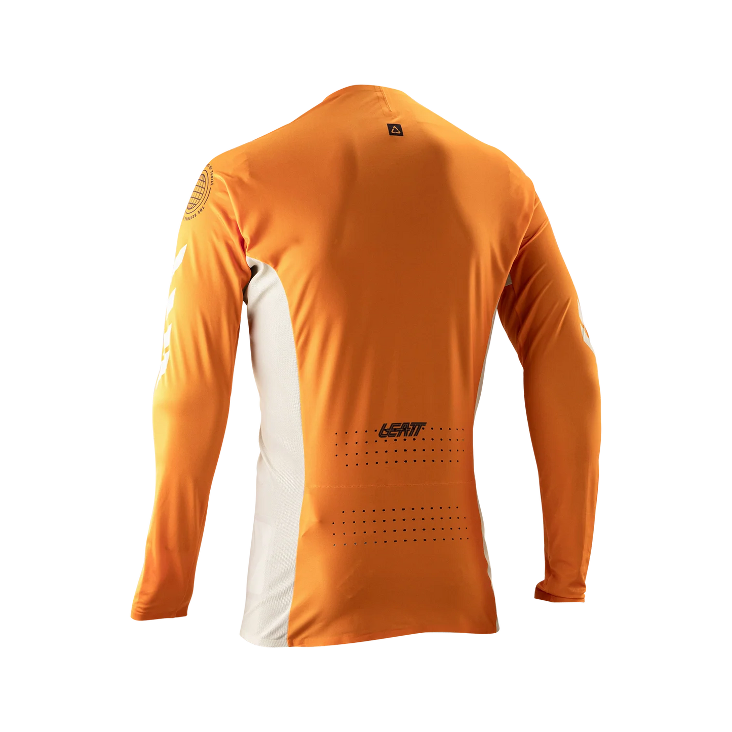 LEATT MTB GRAVITY 5.0 Lange Mouw Trui Wit/Oranje
