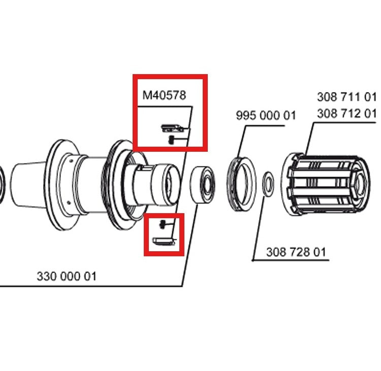 FTSL MAVIC SLEUTELHANGER KIT (WEGWIELEN)