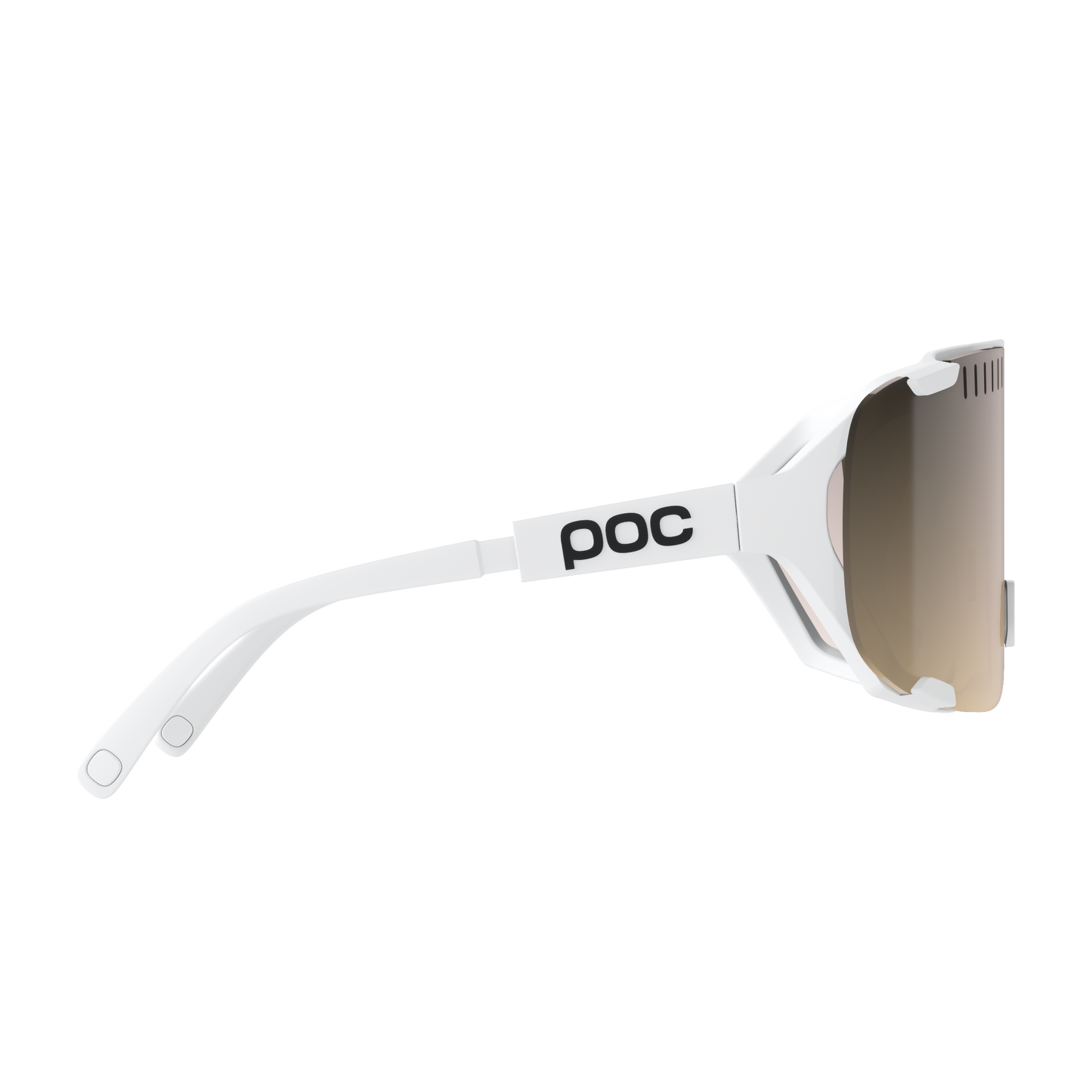 POC DEVOUR MID + White Bril Clarity Trail / Zonnig Zilver Lens
