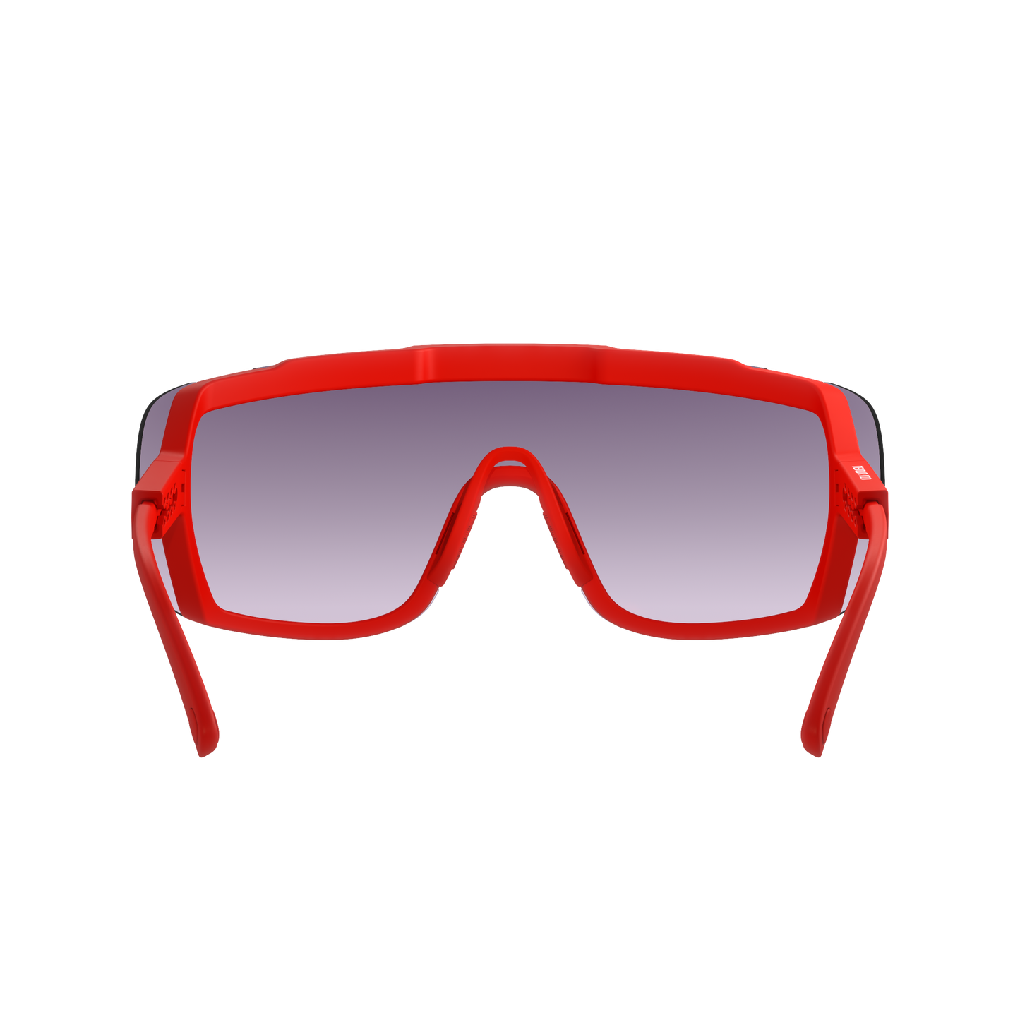 Lunettes POC DEVOUR MID Rouge Verre Clarity Road Partly Sunny Gold